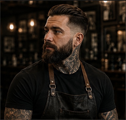 Andre Cole, barber at Main Street Barber Co.
