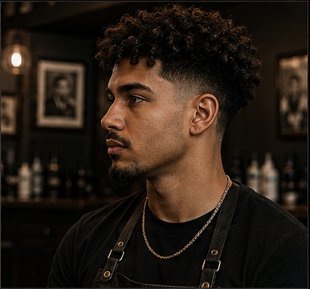 Jordan Blake, barber at Main Street Barber Co.